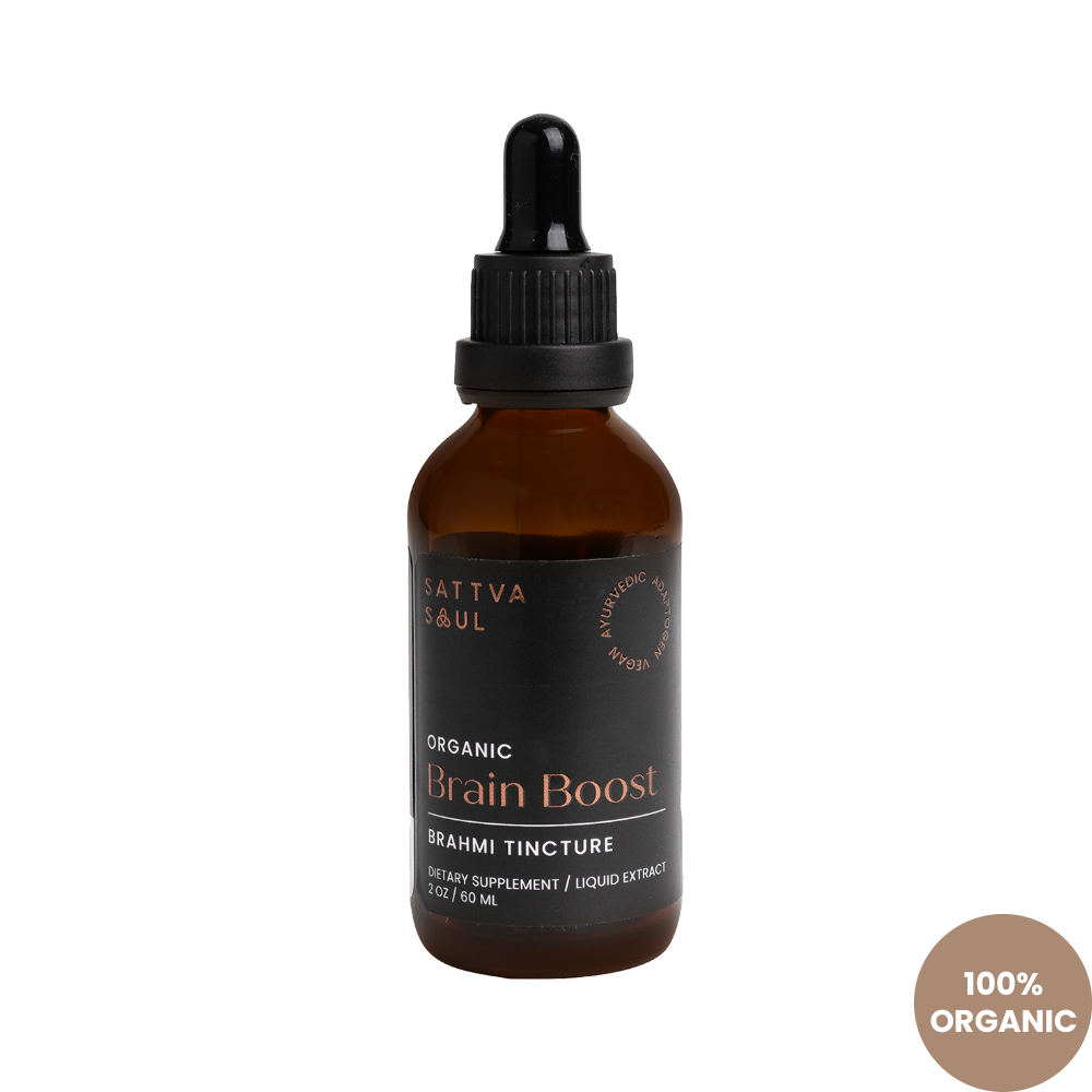 Organic Brain Boost Elixir | Sattva Soul Supplements