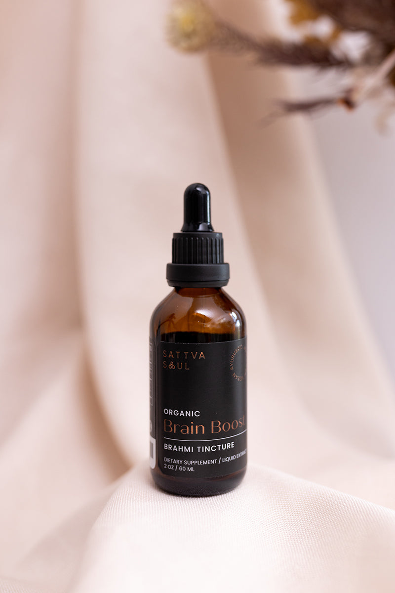 Organic Brain Boost Elixir | Sattva Soul Supplements