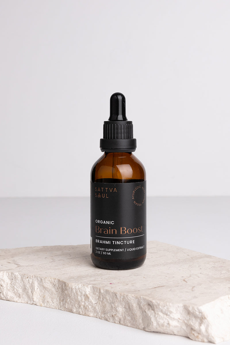 Organic Brain Boost Elixir | Sattva Soul Supplements